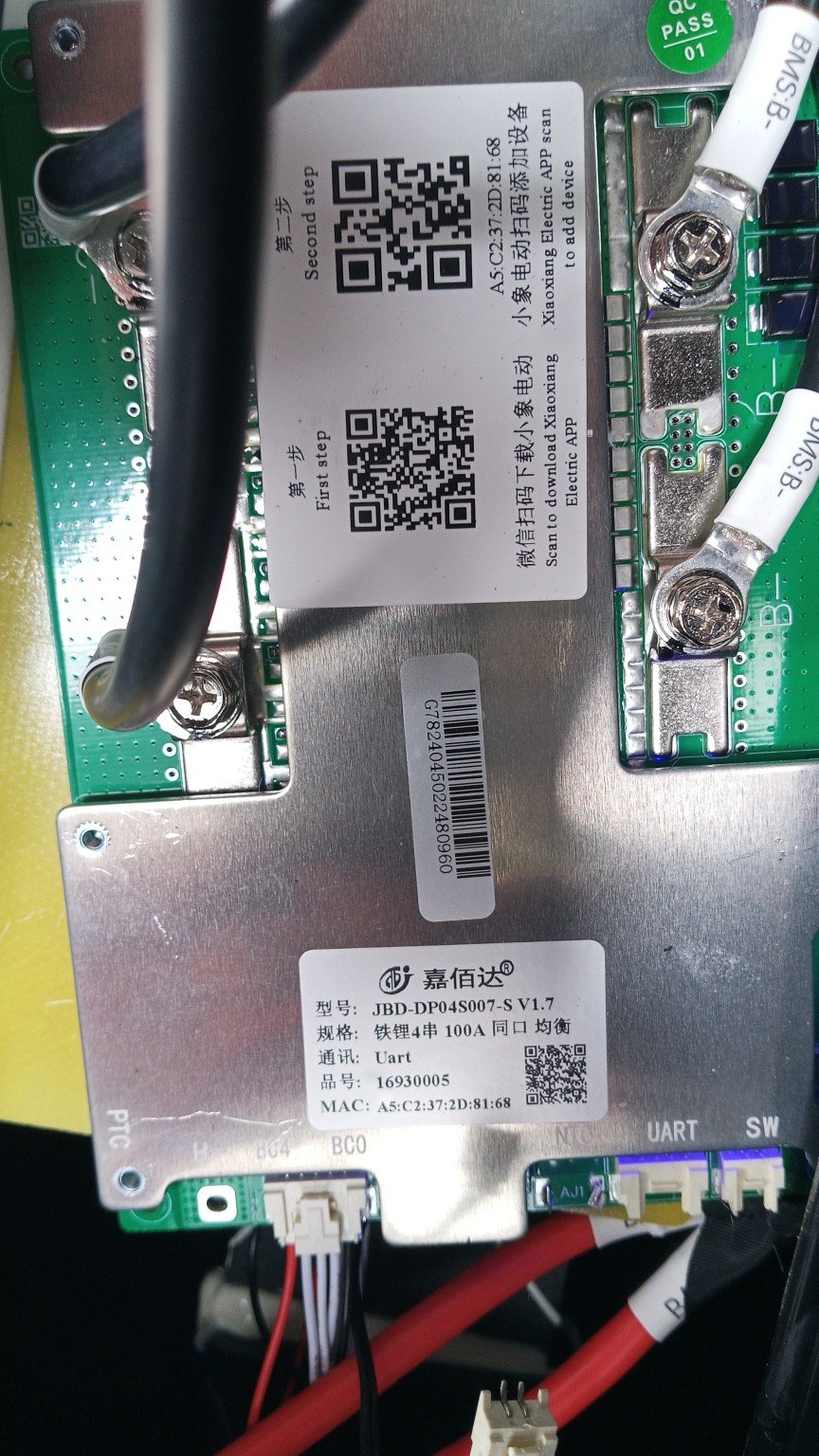 JBD bms lifepo4 battery