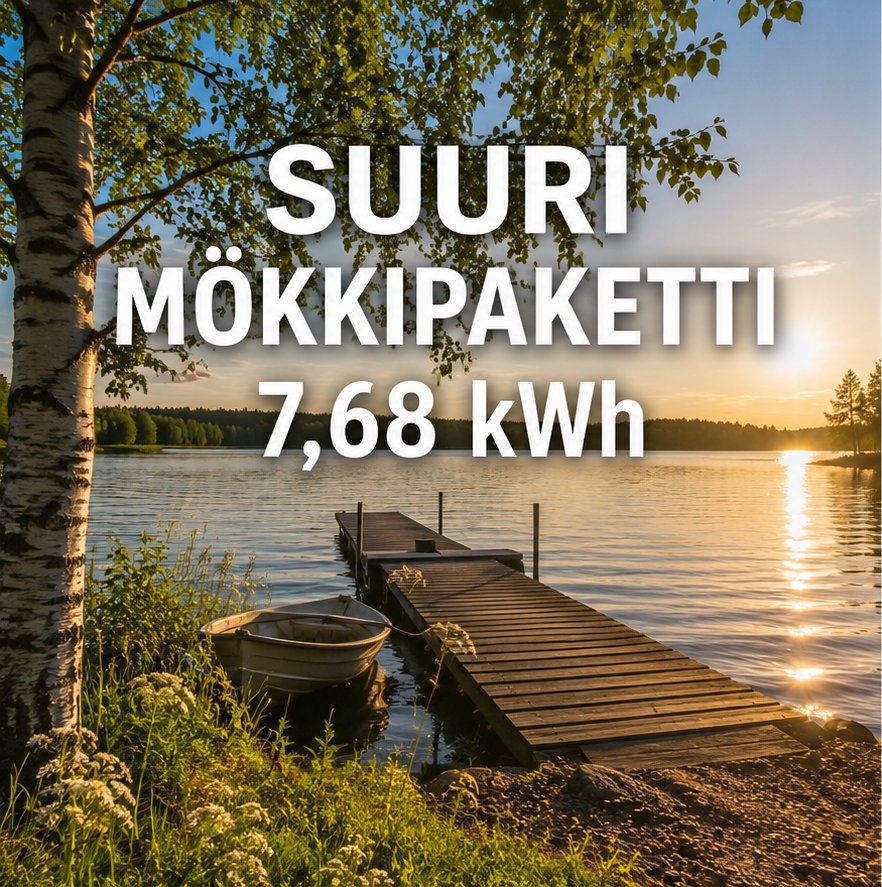 suuri kesämökkipaketti